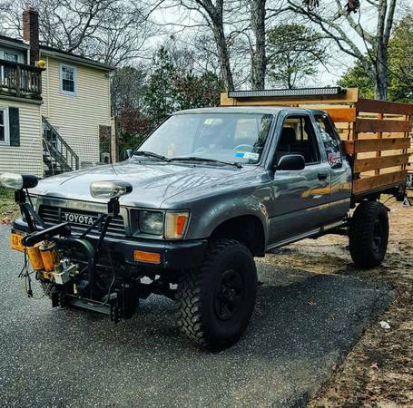 Toyota pick-up veggie transporter